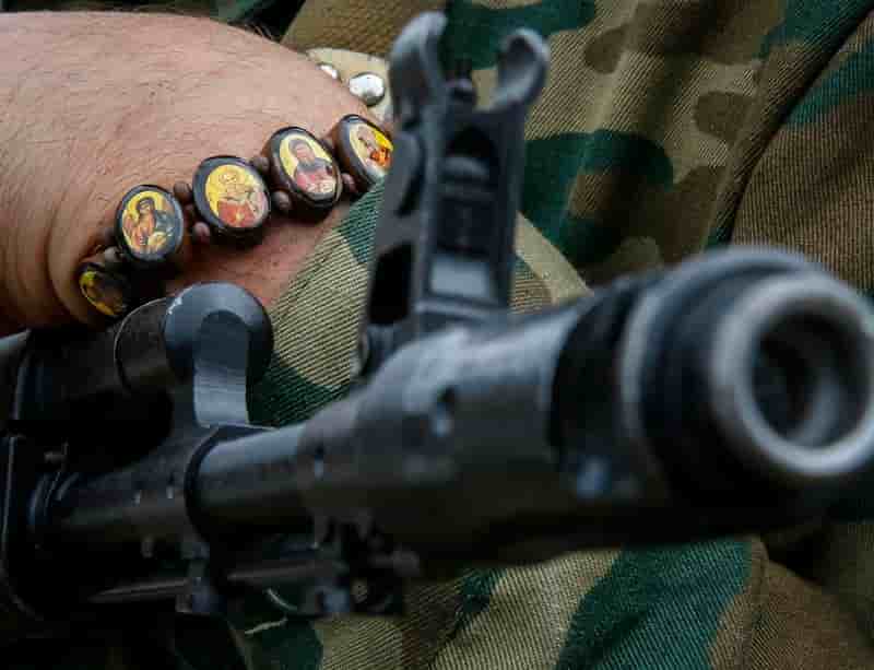 Des volontaires étrangers aux côtés des séparatistes de Donetsk