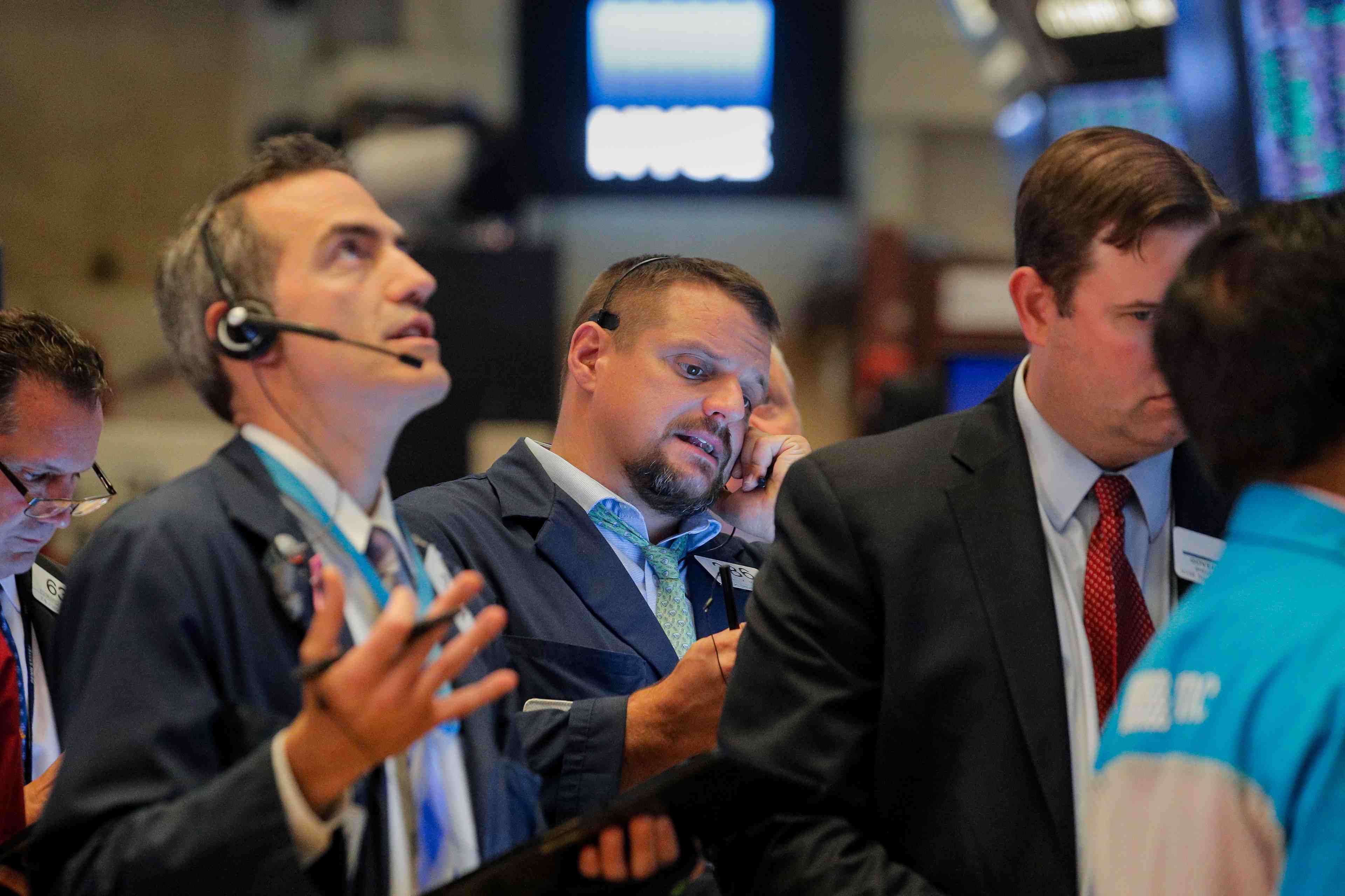 La bourse de new york finit en baisse