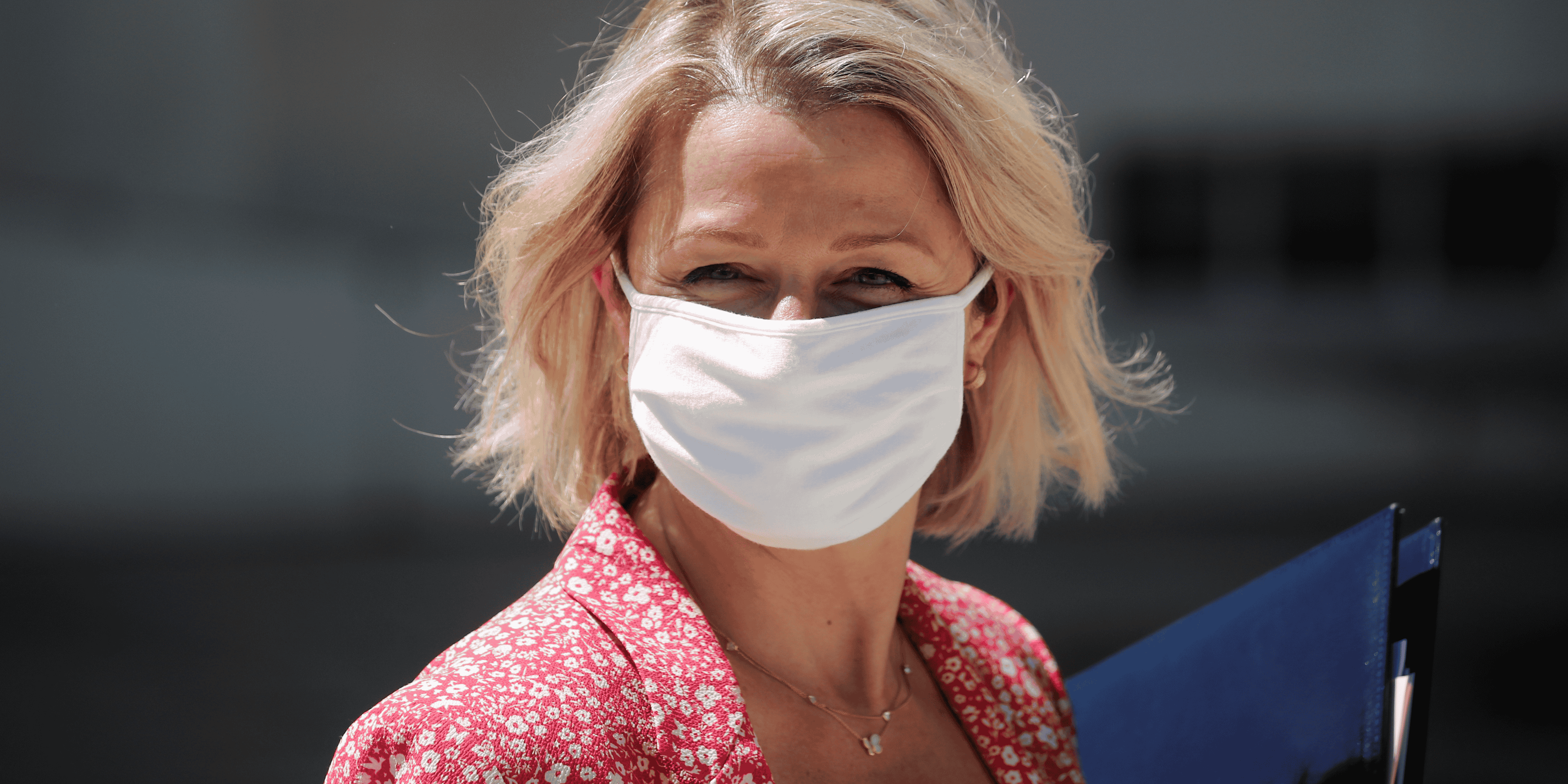 Barbara Pompili, ministre de la Transition écologique, le 29 juillet 2020 au palais de l'Élysée