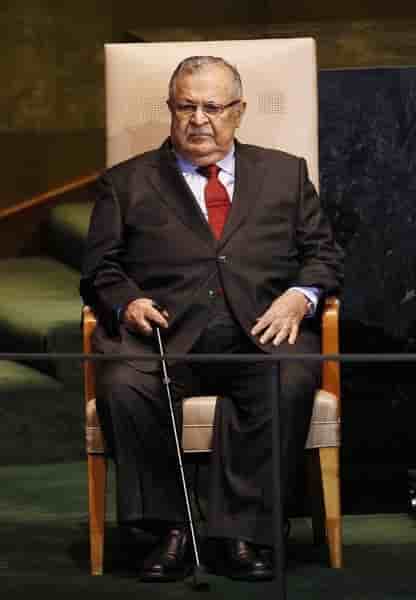 Le président irakien Talabani de retour après une longue absence