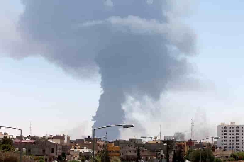 Nouvel incendie dans un dépôt de carburants de Tripoli