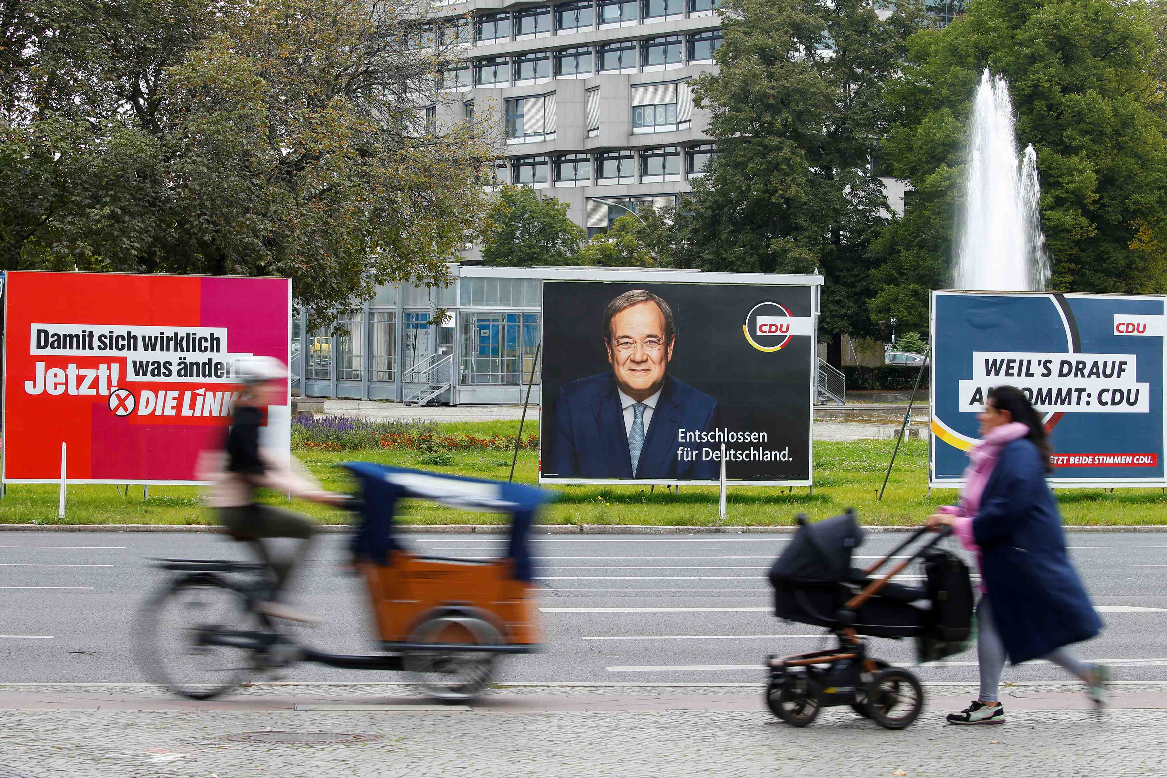 L'ecart entre spd et cdu se resserre a l'approche des elections