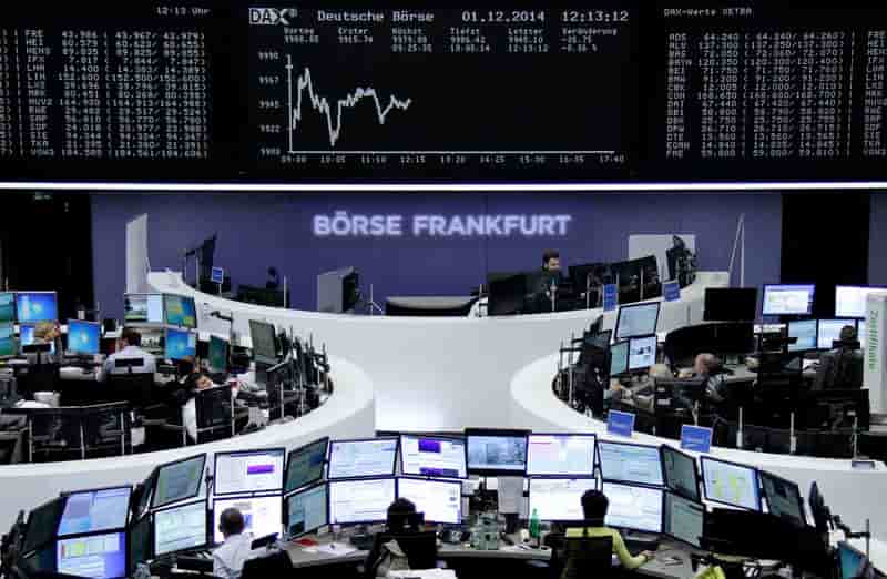 Les marchés européens restent dans le rouge à mi-séance