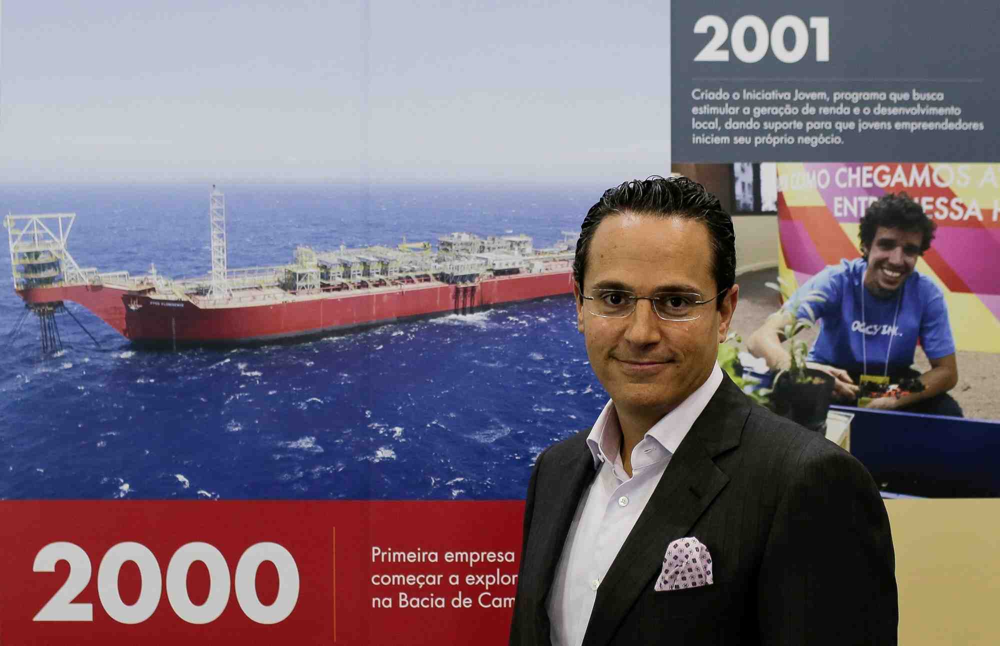 Photo d'archives de wael sawan lors d'une conference sur le petrole a rio de janeiro, au bresil