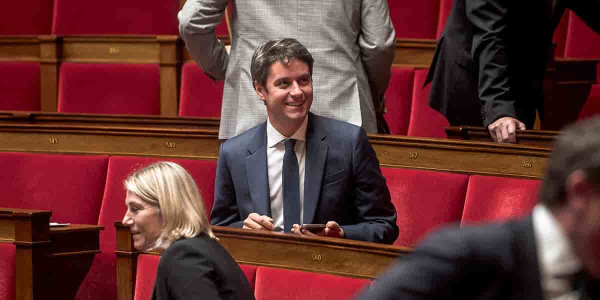 Gabriel Attal lors d'une Seance hebdomadaire des « questions au gouvernement », à l'Assemblée Nationale, le 30 octobre 2024