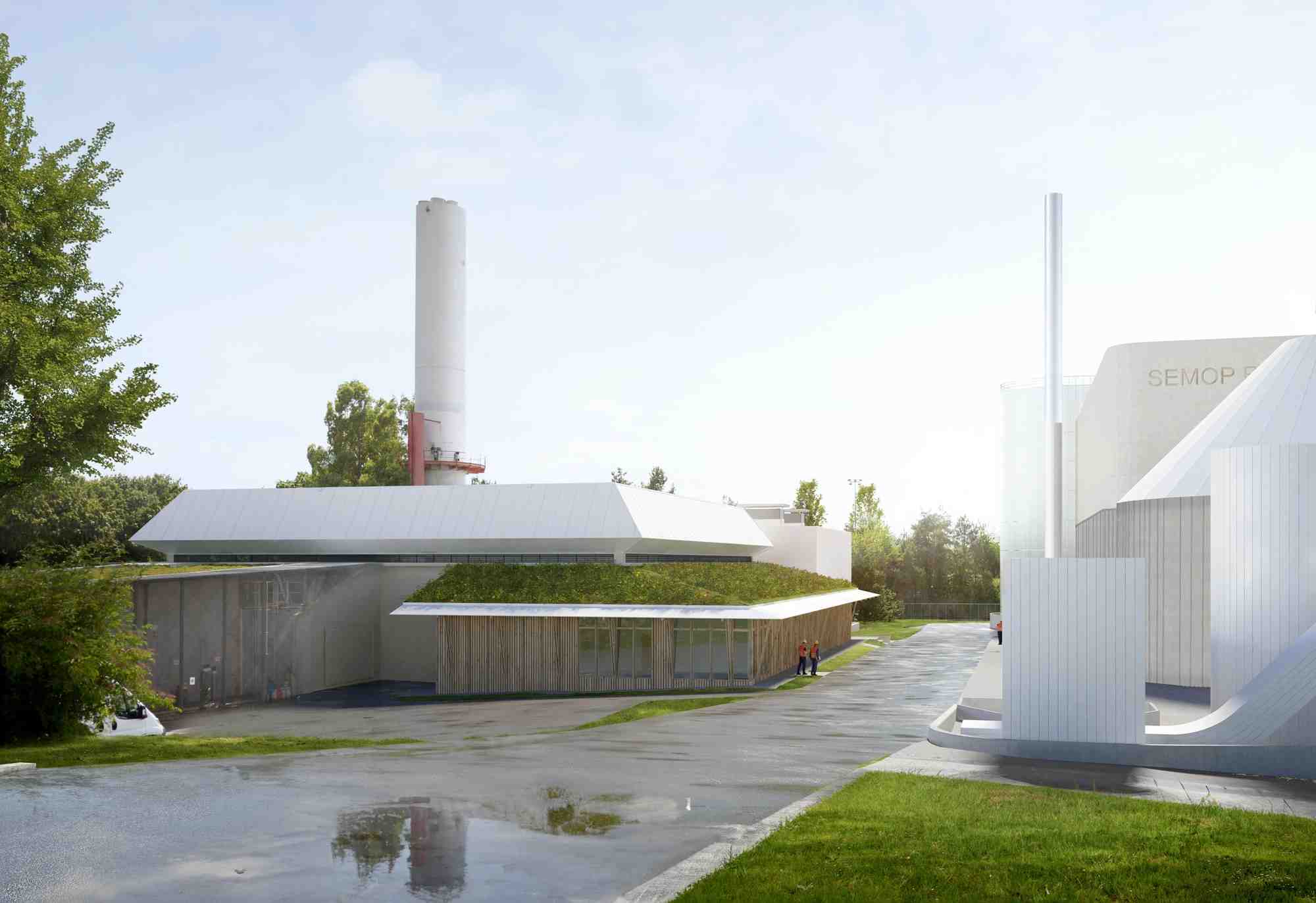 À partir de 2026, d'importants travaux auront lieu sur la chaufferie existante du Blosne, avec la construction d’une chaufferie bois-énergie de 23 MW et d’une cuve d’hydrostockage d'eau chaude de 3.000 m3.