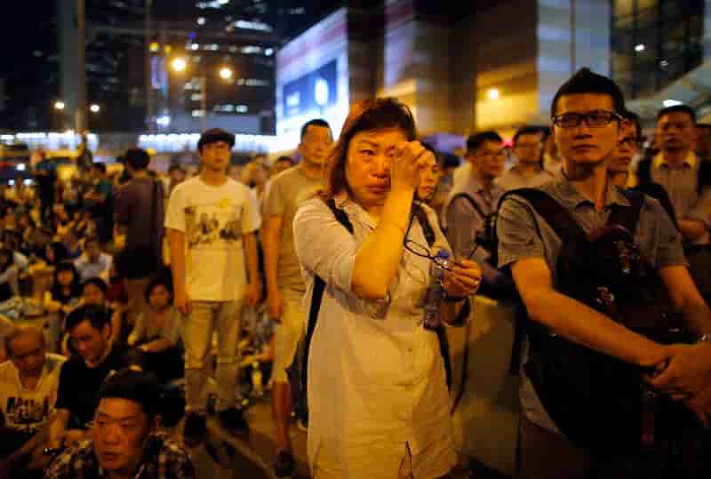 La dialogue tourne court à Hong Kong