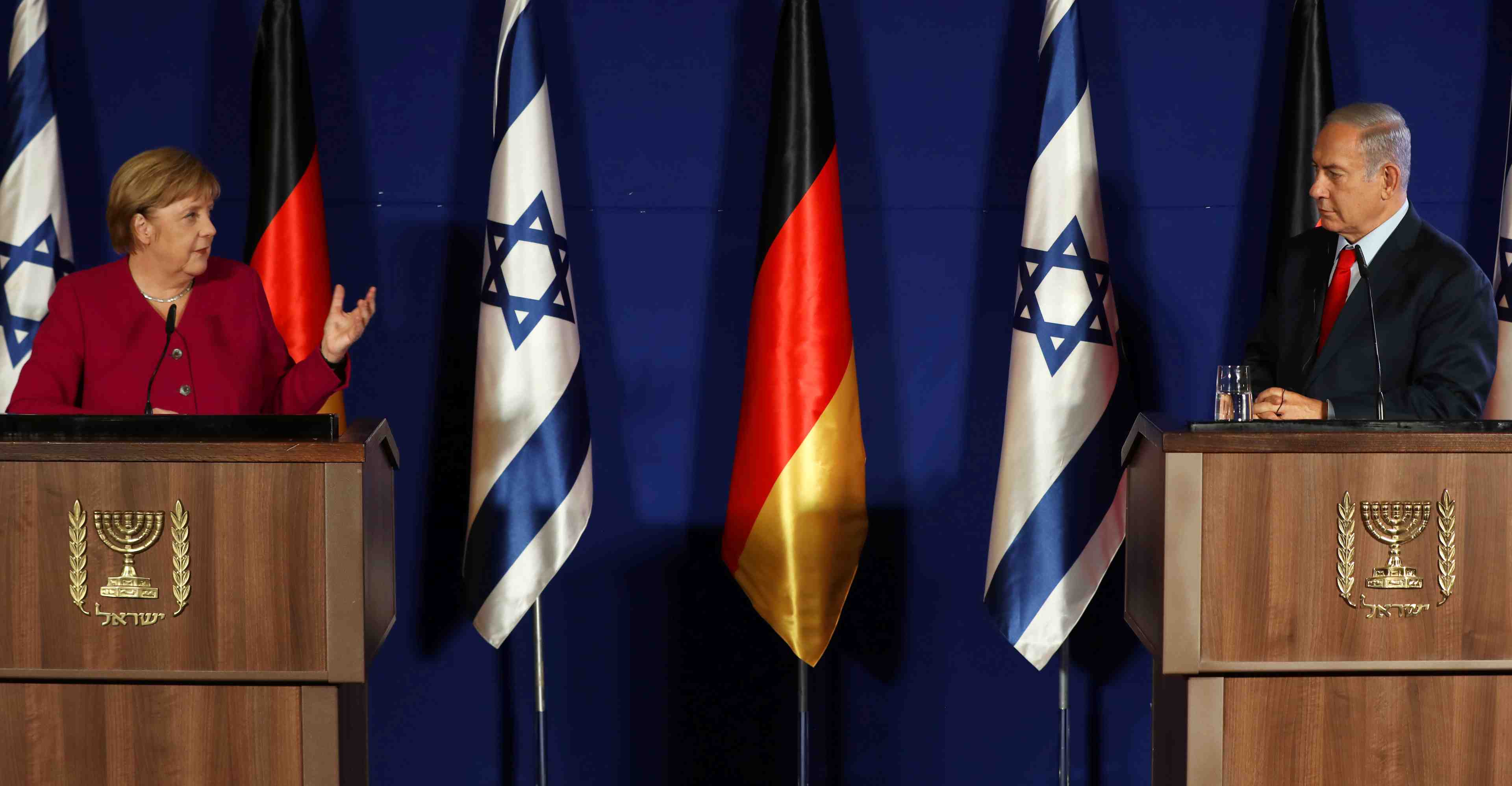 Allemagne et israel d'accord pour que l'iran n'ait jamais l'arme nucleaire