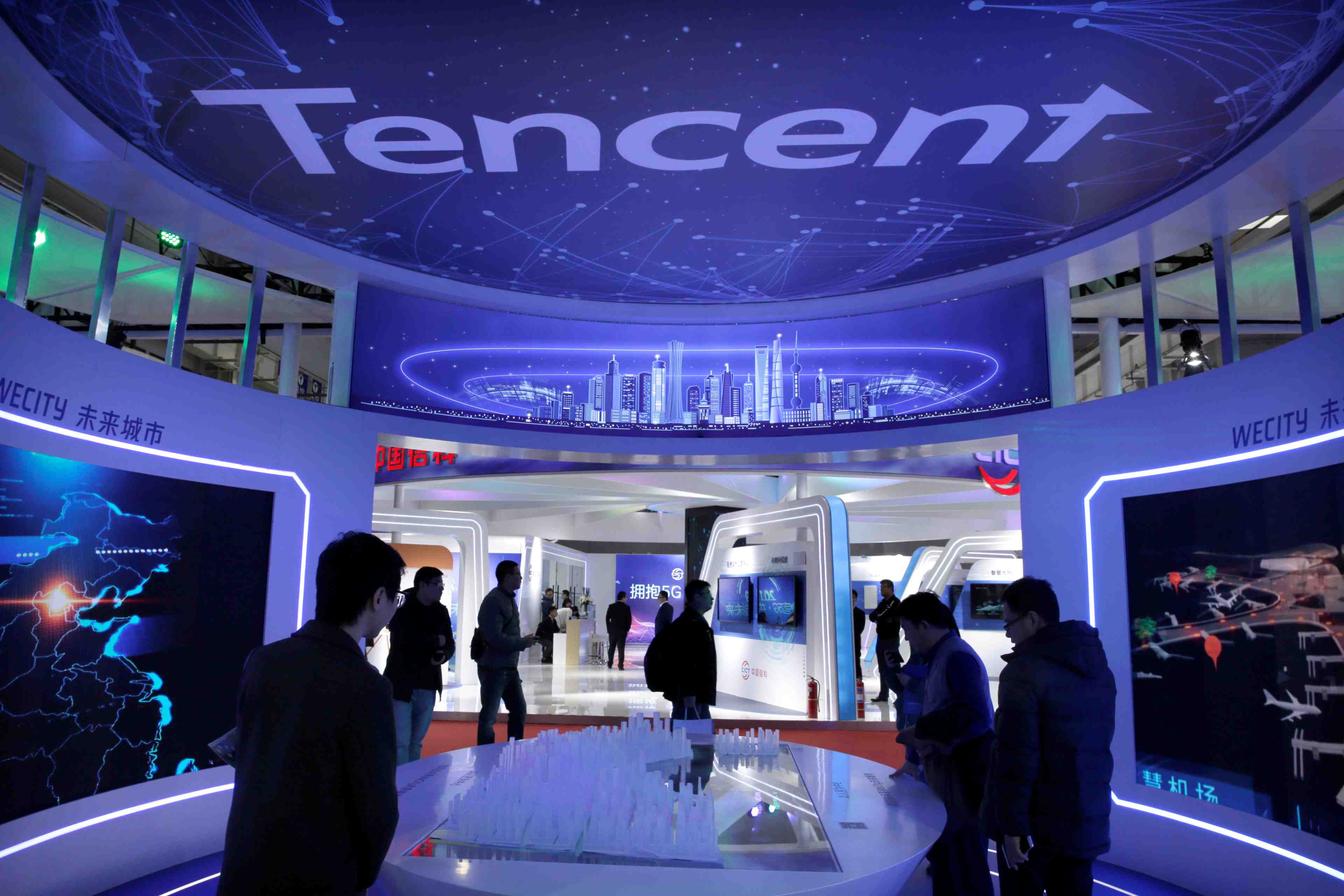 Tencent publie un benefice en hausse grace aux jeux pour mobiles