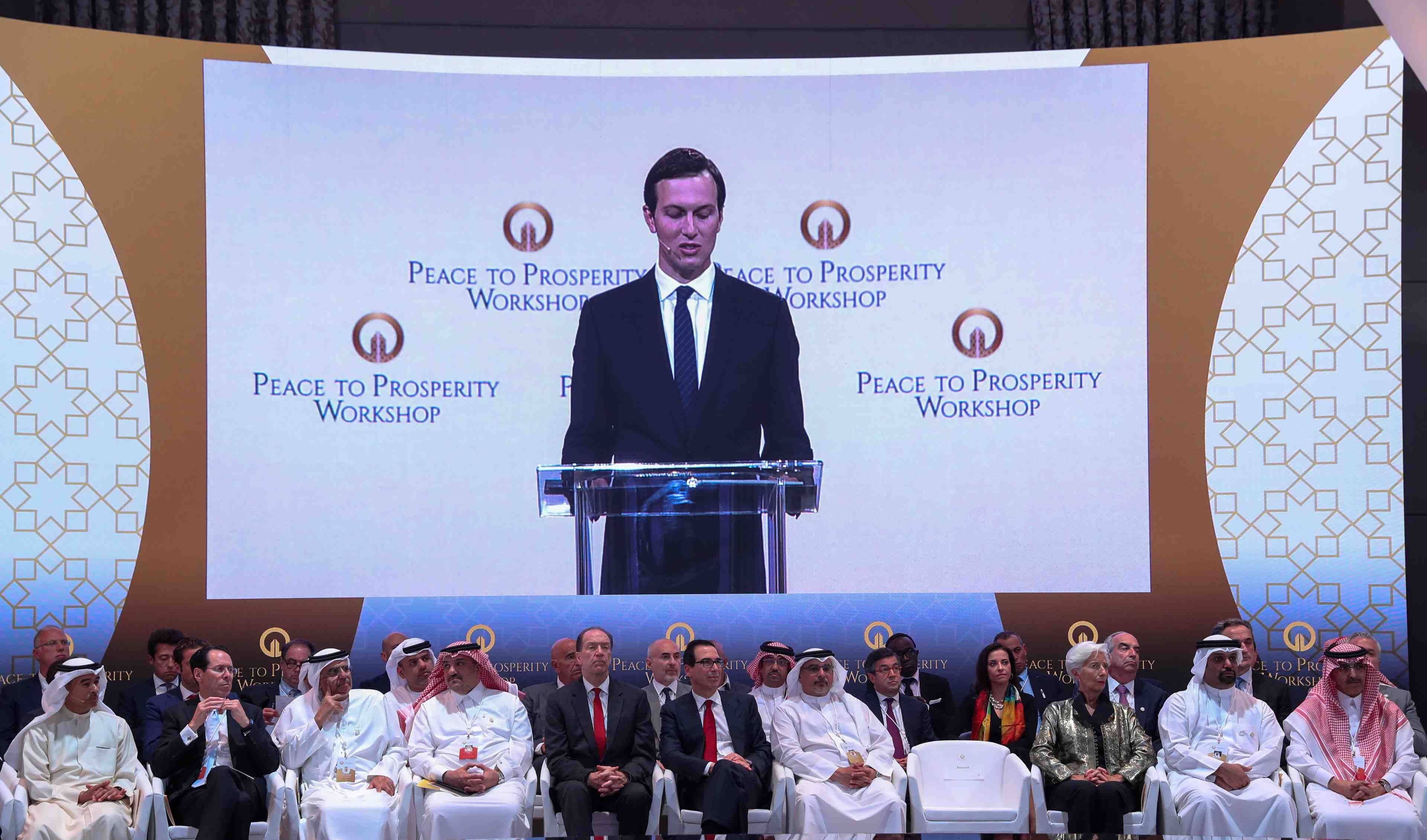 Kushner presente le volet economique de son plan de paix, rejete par les palestiniens