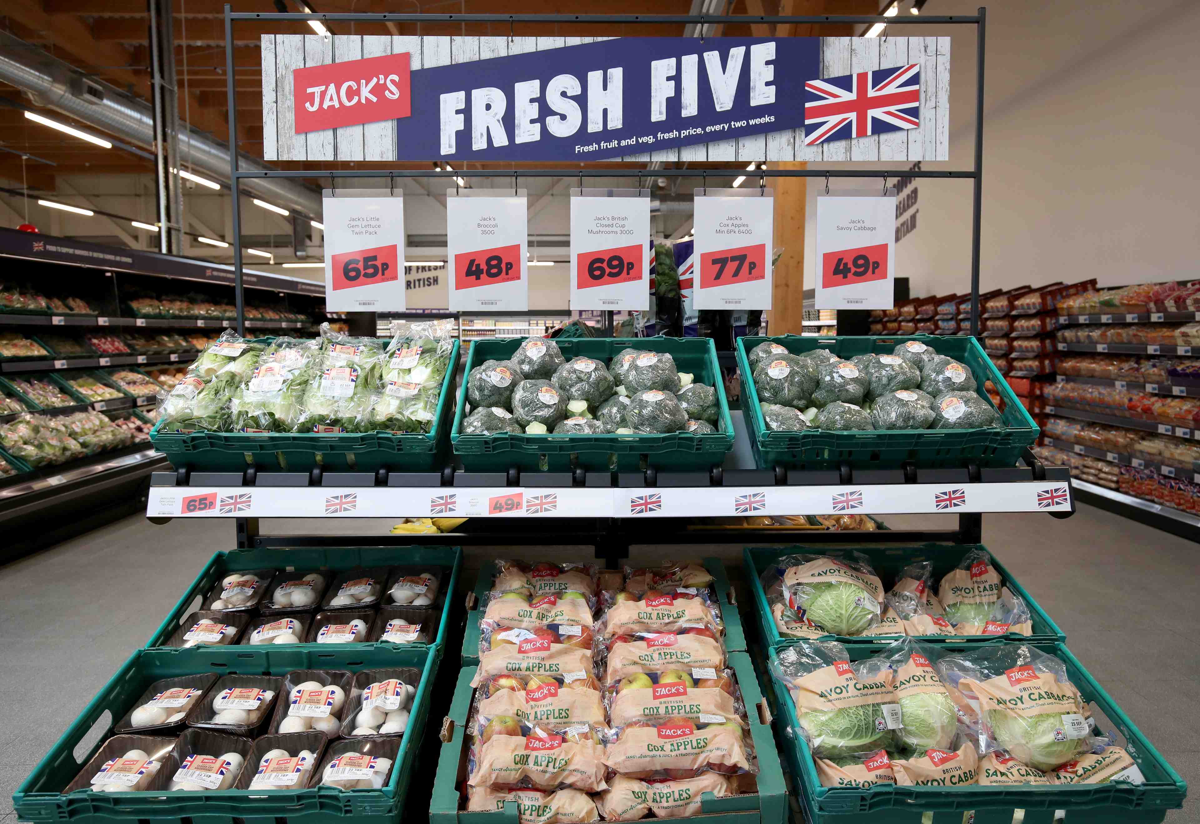 Grande-bretagne: risque de penuries alimentaires apres le brexit