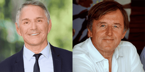 Patrick Vignal, député de l'Hérault, et Yvan Lachaud, président de Nîmes Métropole