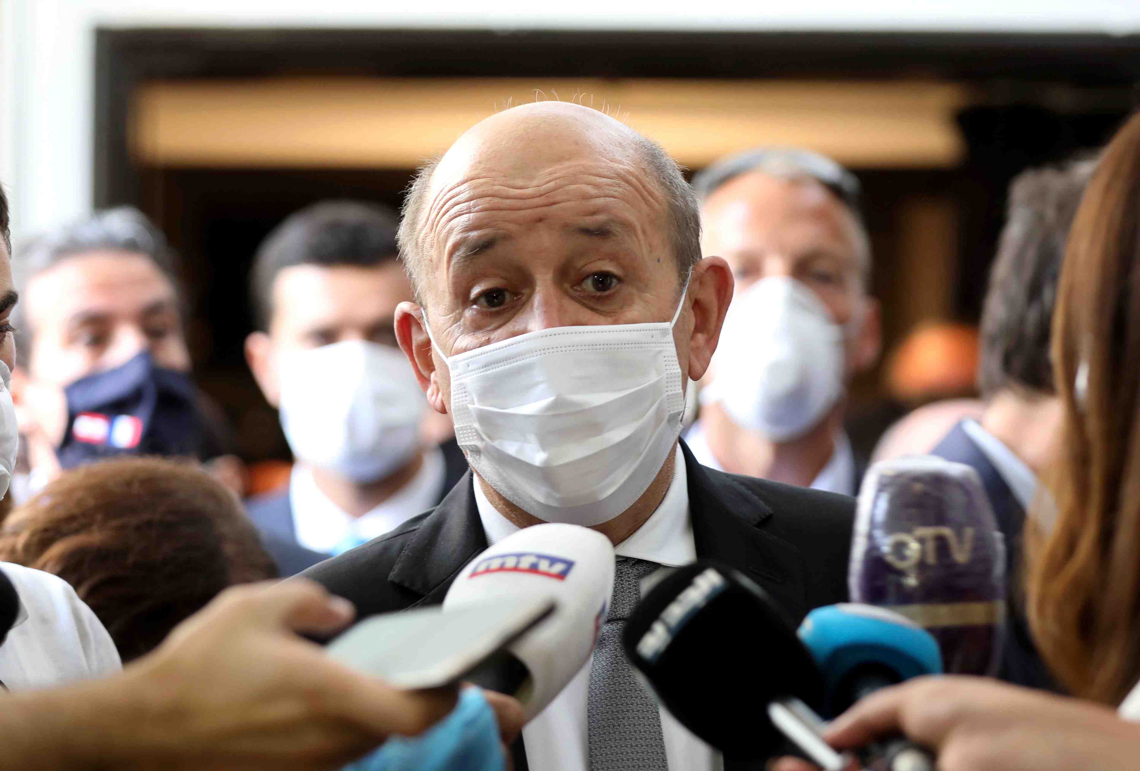 Un haut fonctionnaire libanais decouvre qu'il est positif au covid-19 durant un dejeuner avec le drian