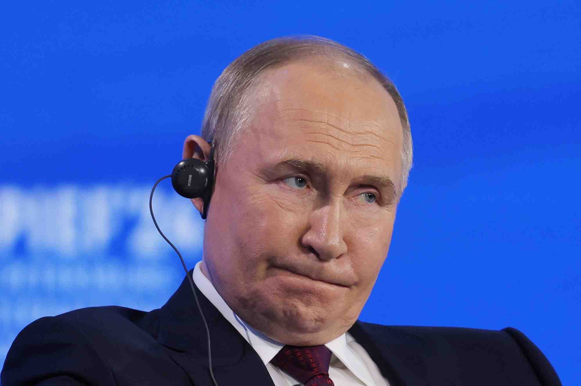 Le president russe vladimir poutine