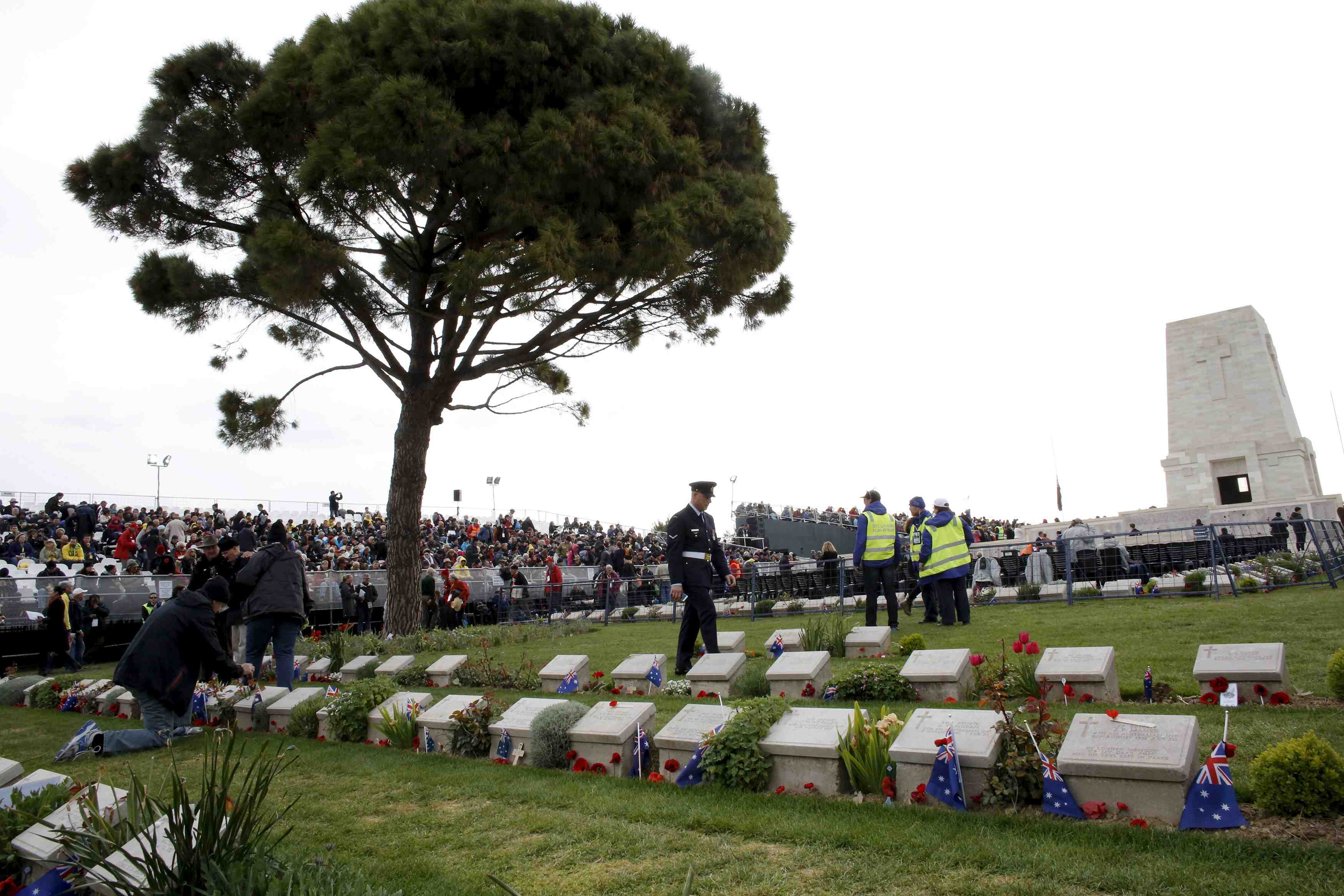 Commemoration en turquie du centenaire de la bataille de gallipoli