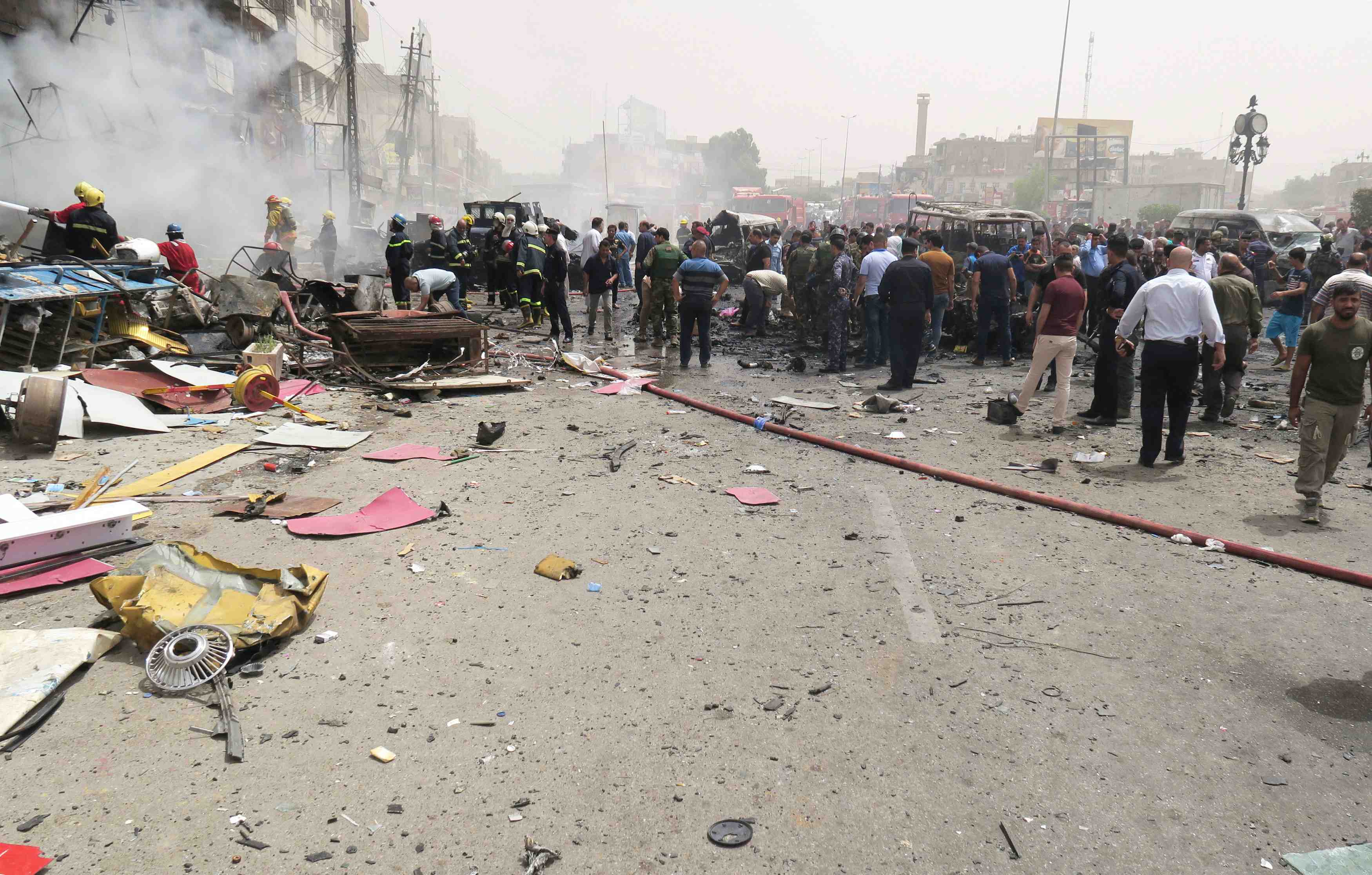 Attentats sanglants a bagdad