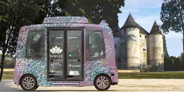 Transdev EasyMile navette autonome Giverny