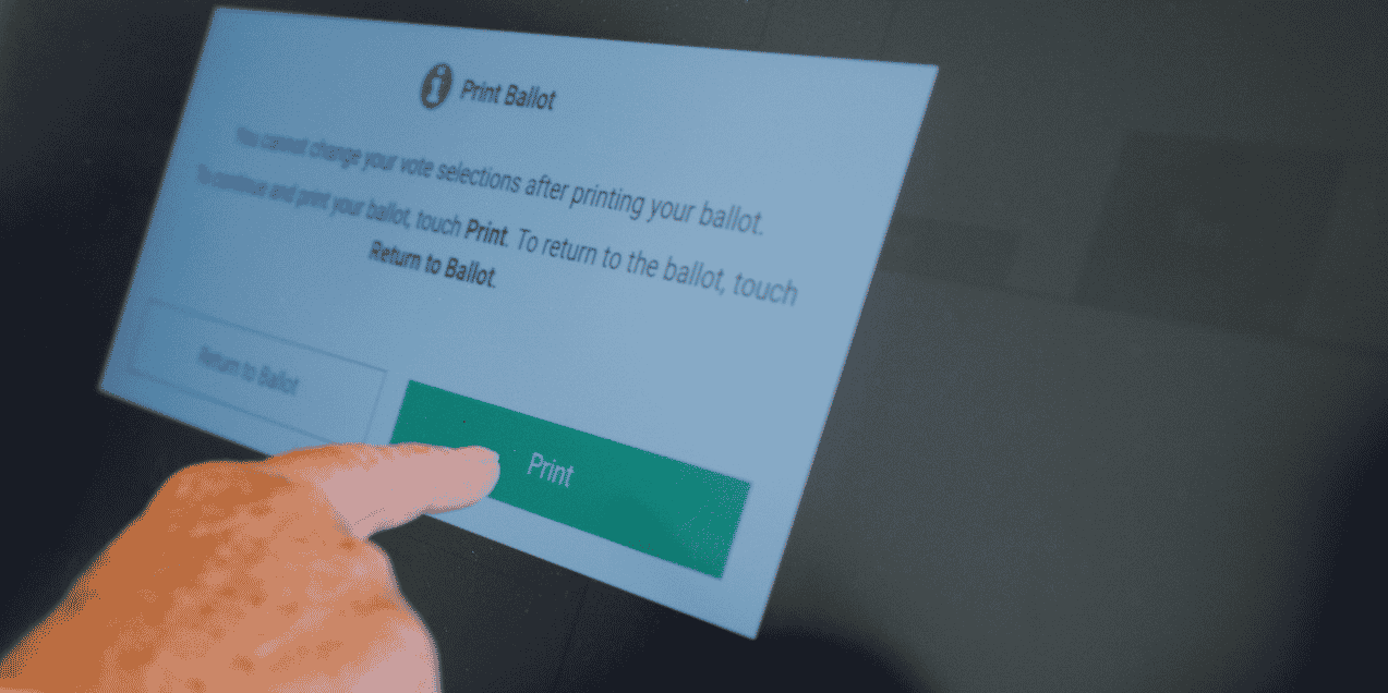 Vote électronique en Pennsylvanie (Etats-Unis).