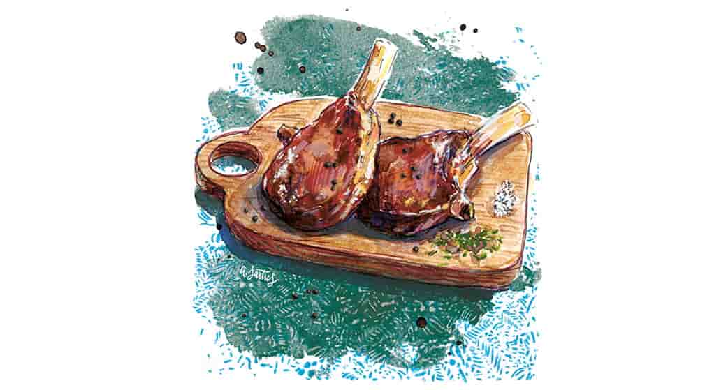 Découvrez notre recette de la semaine : la côte de veau poêlée.