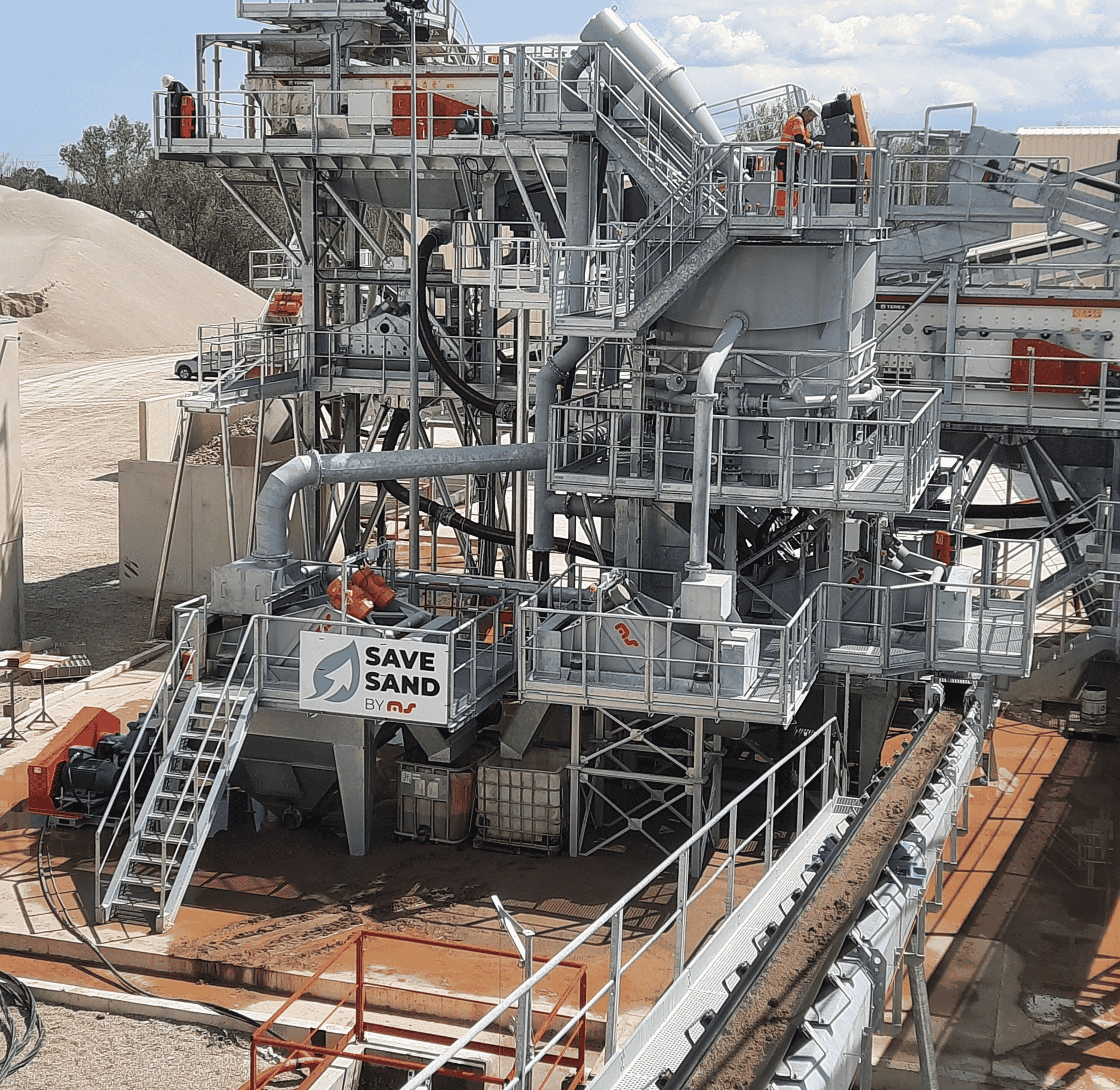 Une première installation MS, recyclant les déblais pour produire du sable, est en service depuis le printemps dans un groupe de BTP de Perpignan.