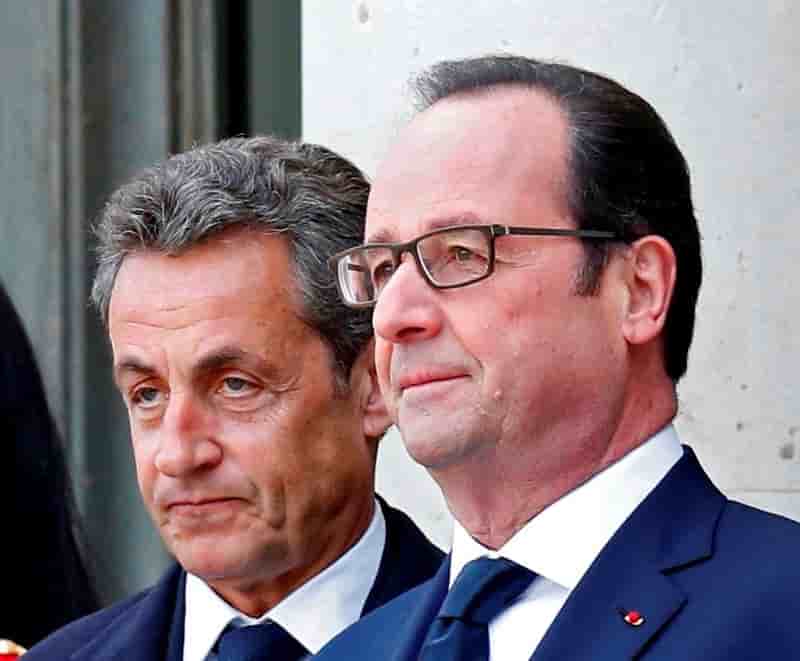 Les cotes de francois hollande et nicolas sarkozy en chute libre