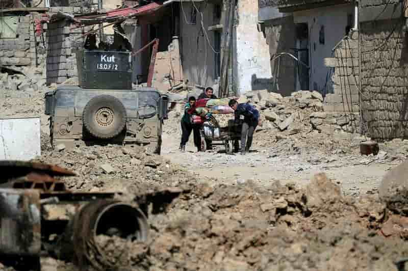 Pas de preuve de l'usage d'armes chimiques a mossoul