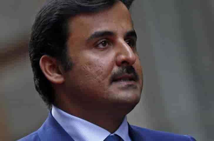 L'emir du qatar a rencontre le p-dg d'exxon mobil a doha