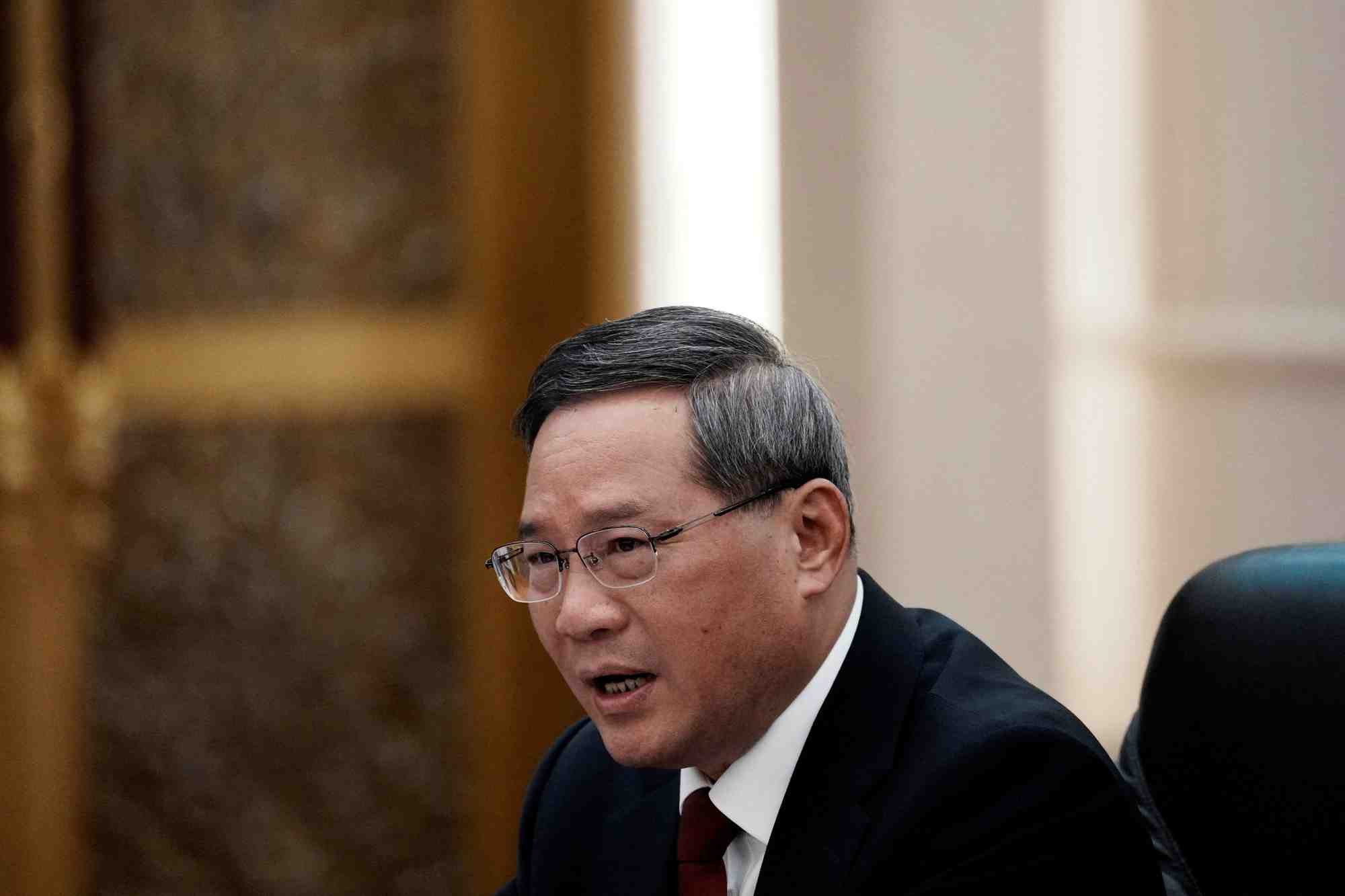 Le premier ministre chinois li qiang