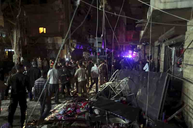 Au moins 37 morts dans des attentats suicide a beyrouth