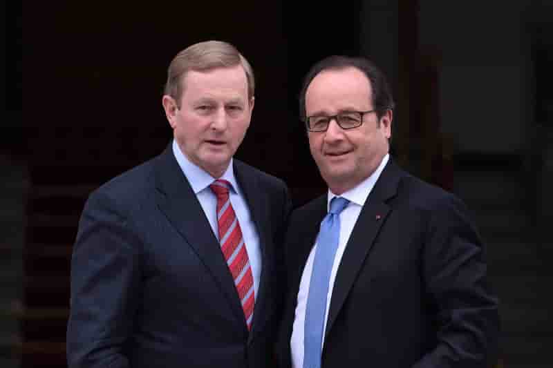 Paris et dublin demandent la mise en place du brexit sous peu