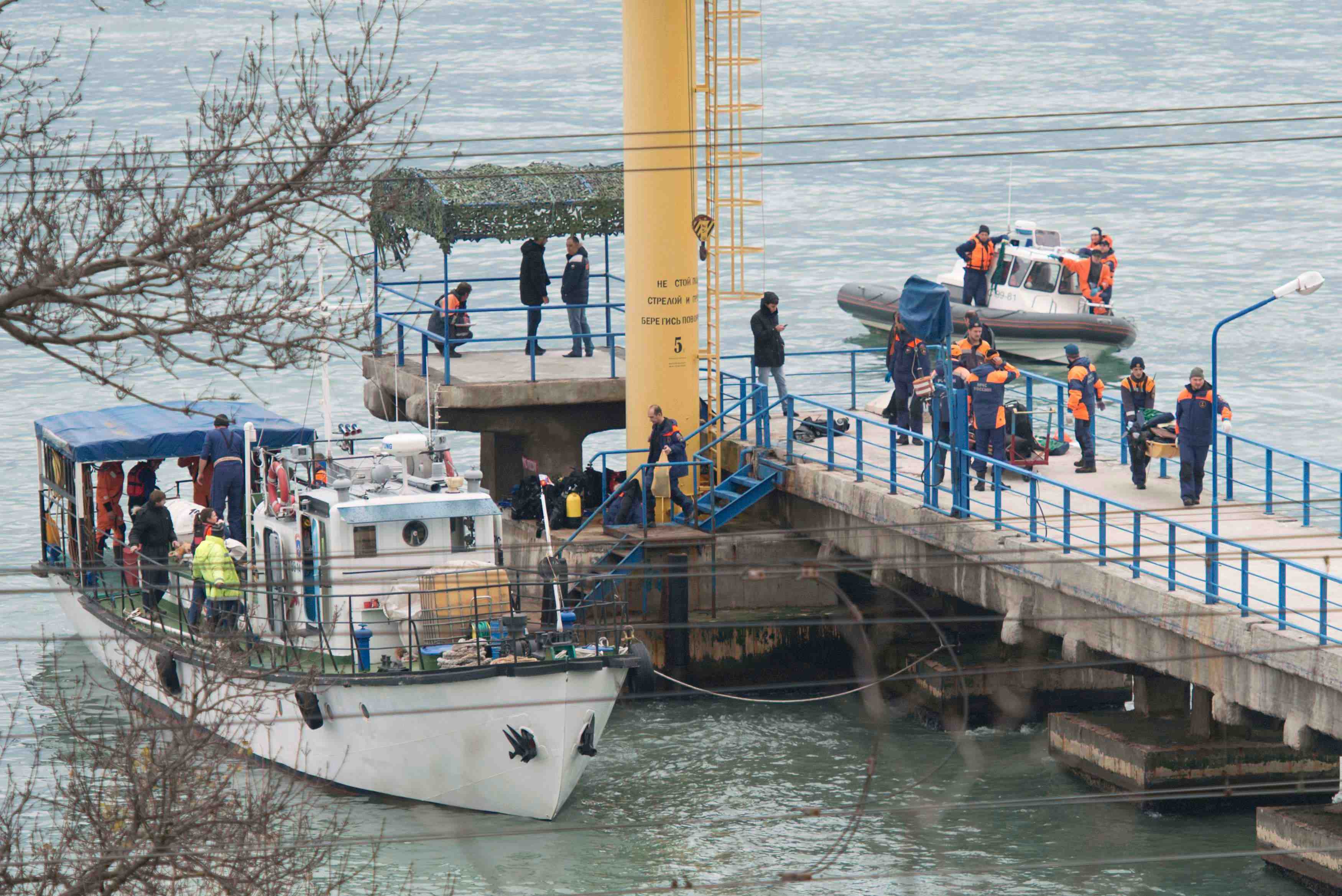 Un avion militaire russe s'abime en mer noire, 92 morts
