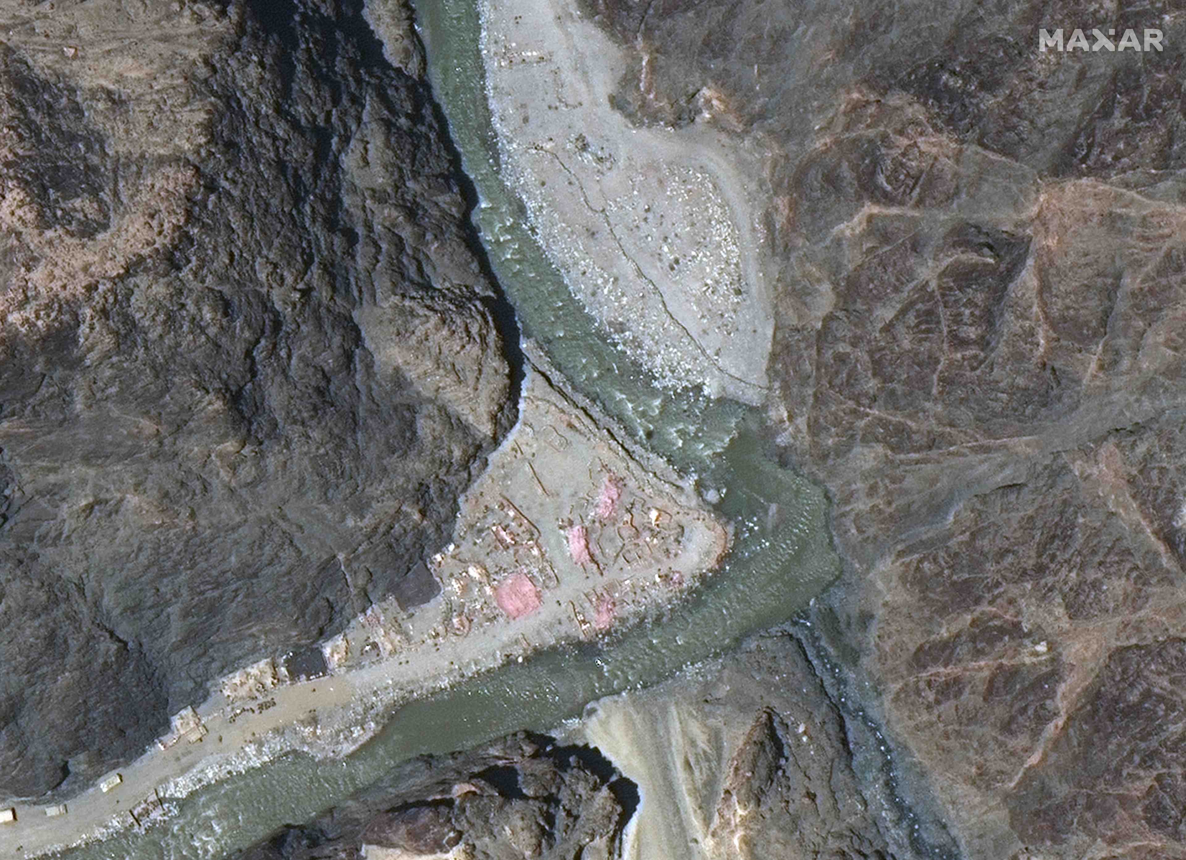 Nouvelles structures chinoises dans le secteur de l'affrontement meurtrier avec l'inde