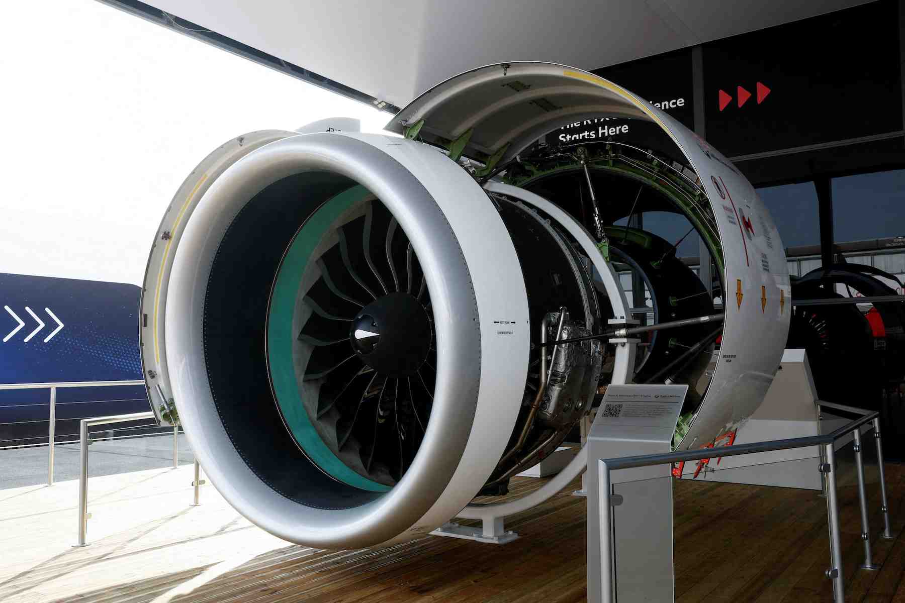 Le constructeur américain de moteurs d'avions Pratt & Whitney dévoile à Toulouse les résultats d’un programme de recherche autour d'un moteur à hydrogène avec récupération d'eau et injection de vapeur.