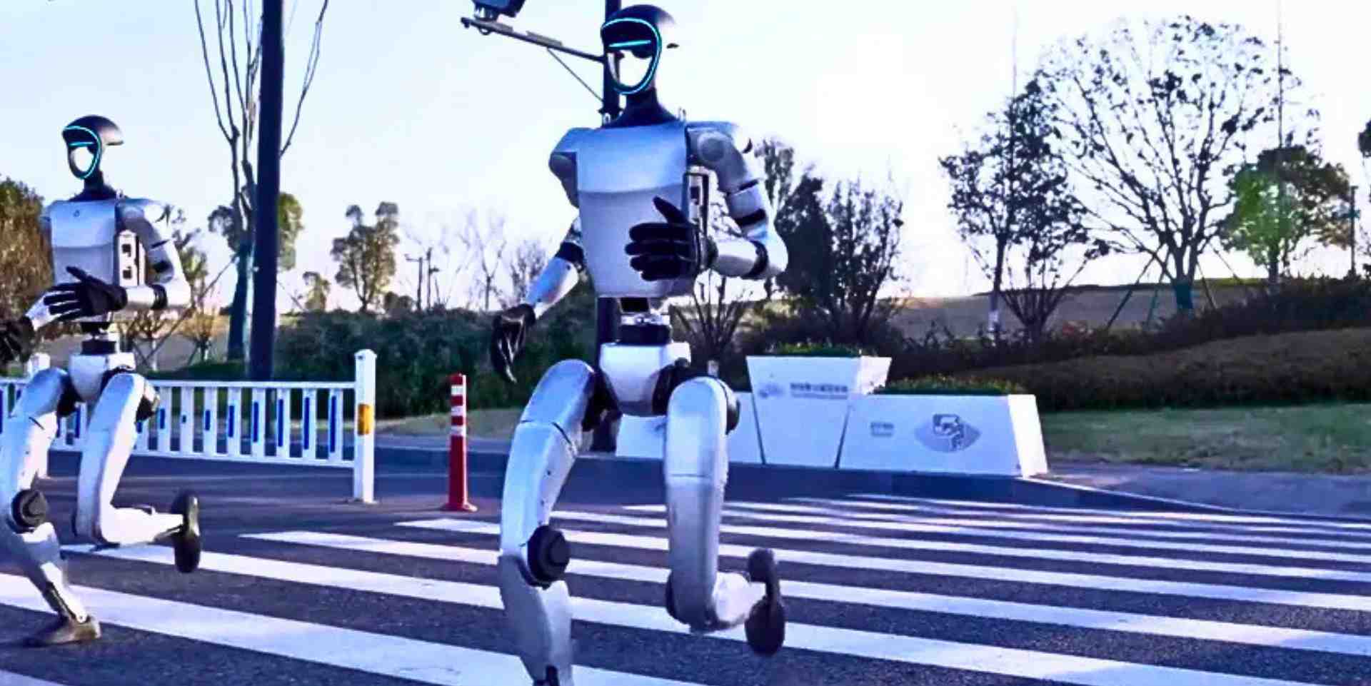 Des robots humanoïdes présentés à Viva Tech 2025.