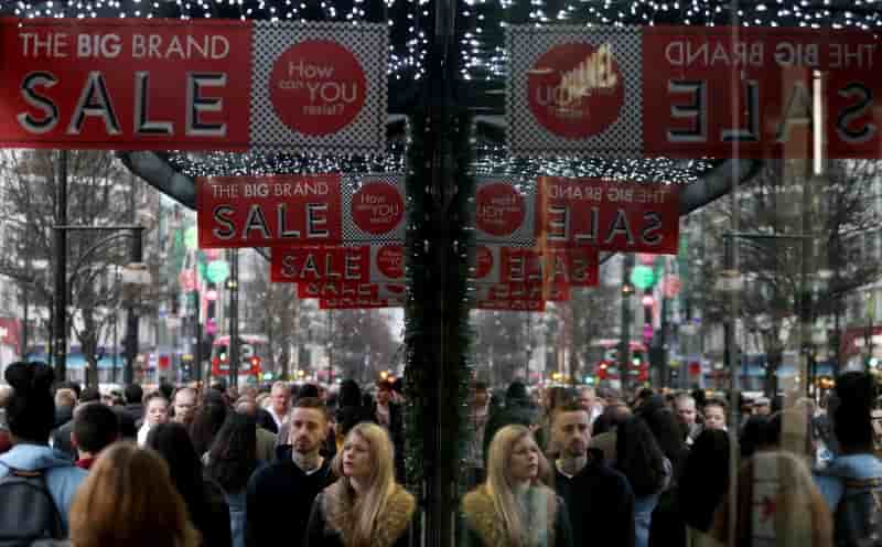 Les prix a la consommation en hausse de 0,3%% en janvier sur un an en grande-bretagne