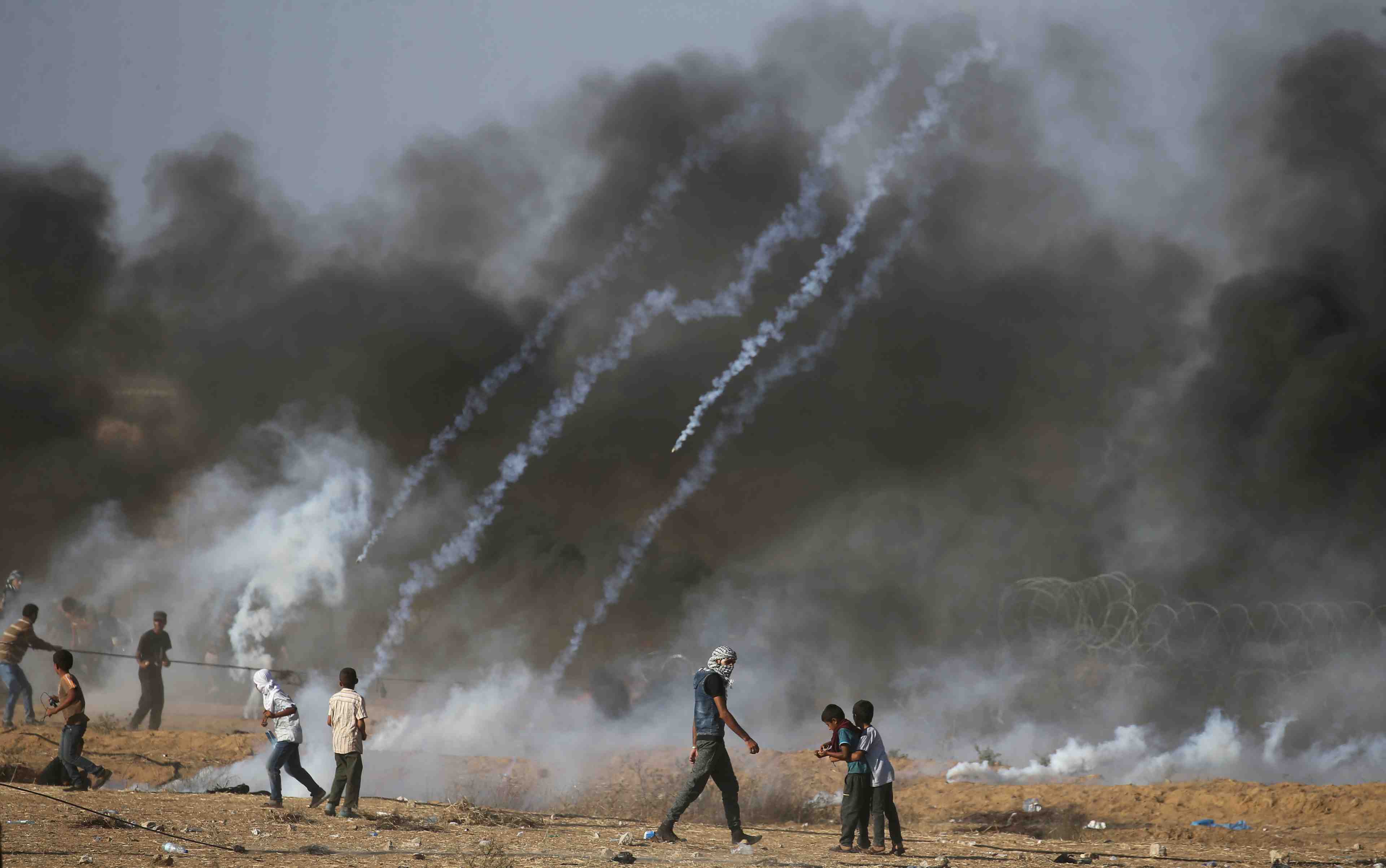 Un palestinien tue a la frontiere entre israel et gaza
