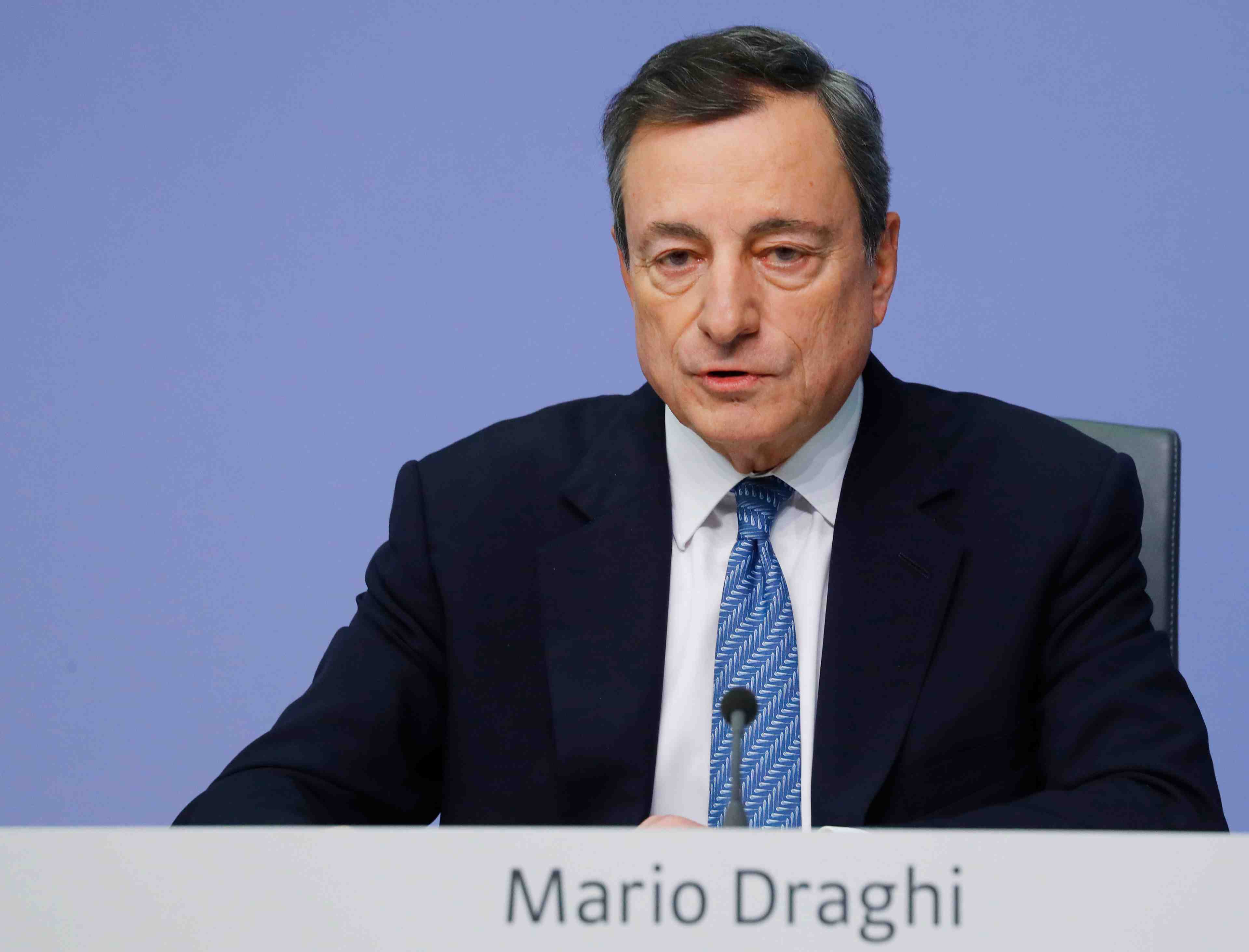 Draghi veut renforcer la zone euro contre les forces illiberales