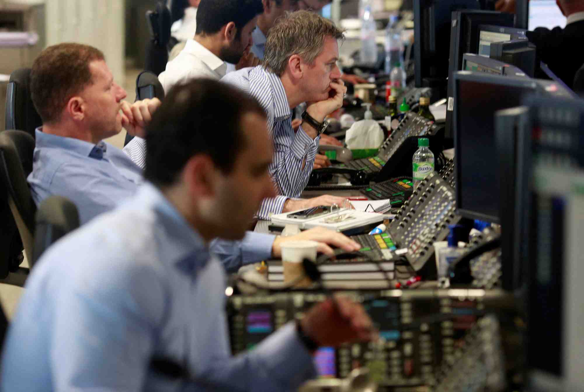 Photo de traders a londres