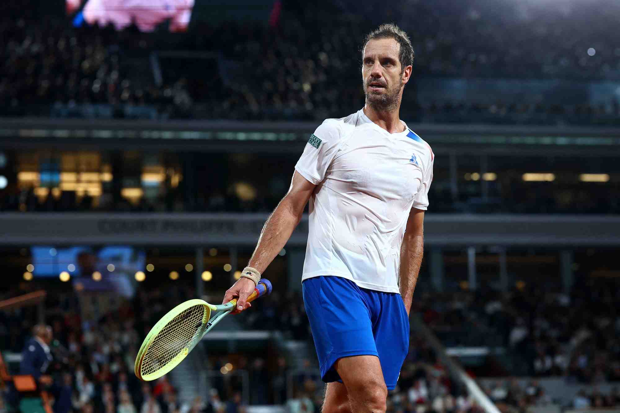 Le joueur de tennis francais richard gasquet