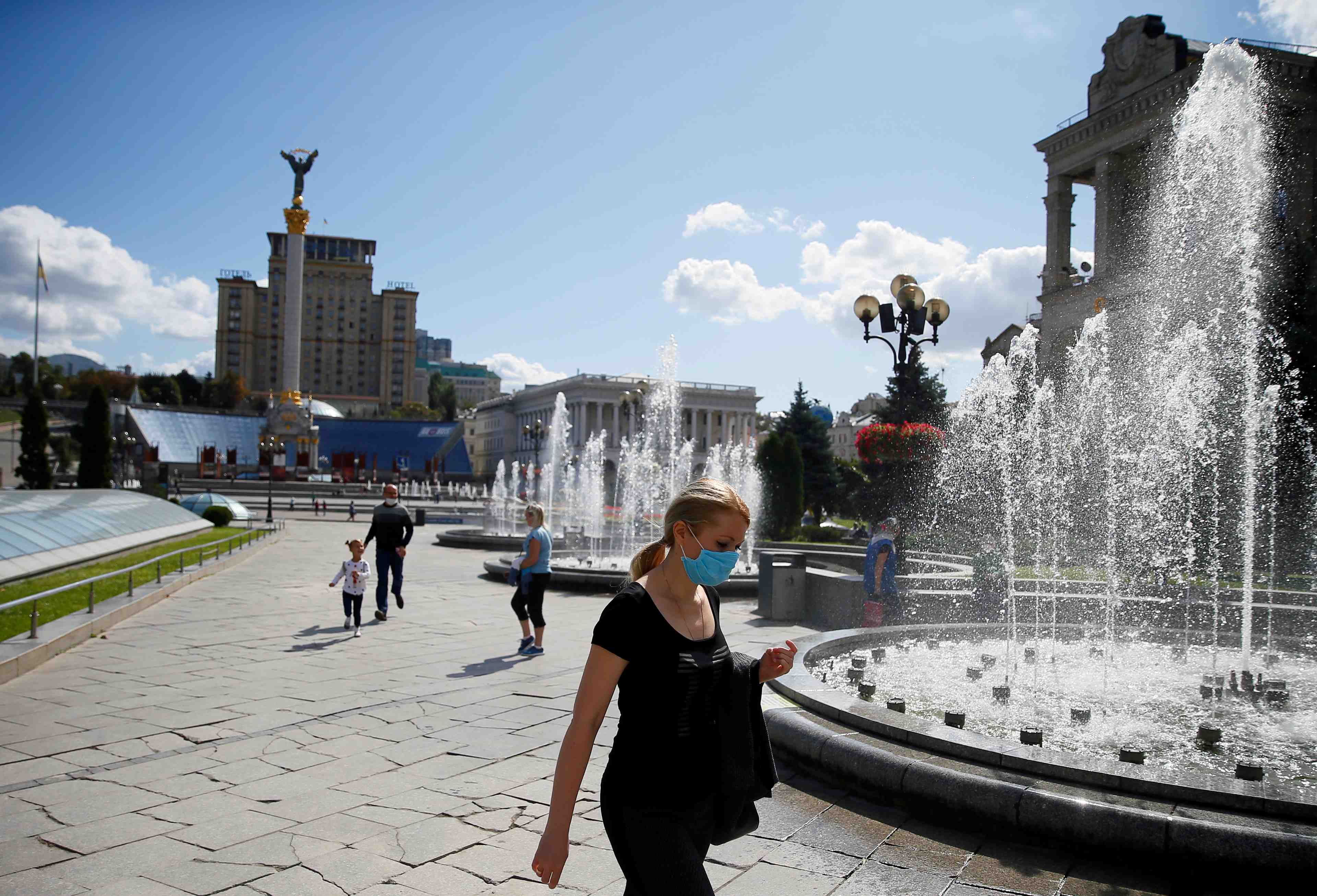Coronavirus: nouveau record de cas enregistres en ukraine en 24h