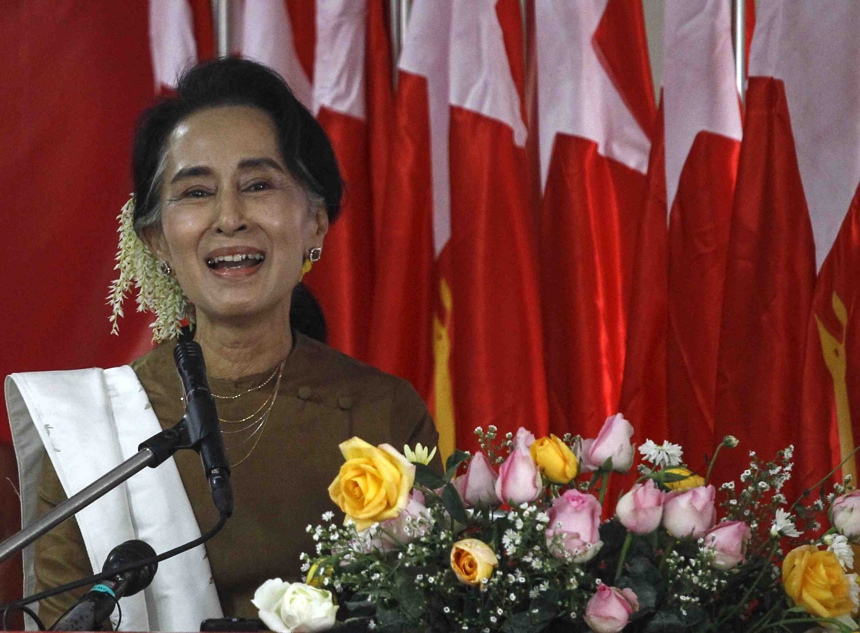 La paix, priorite d'aung san suu kyi