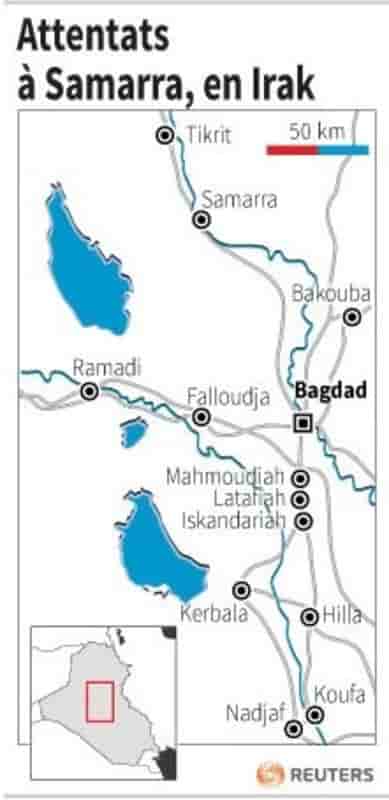 Attentats a samarra, en irak
