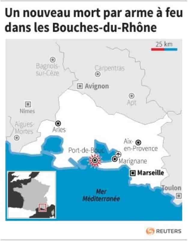 Un nouveau mort par arme a feu dans les bouches-du-rhone