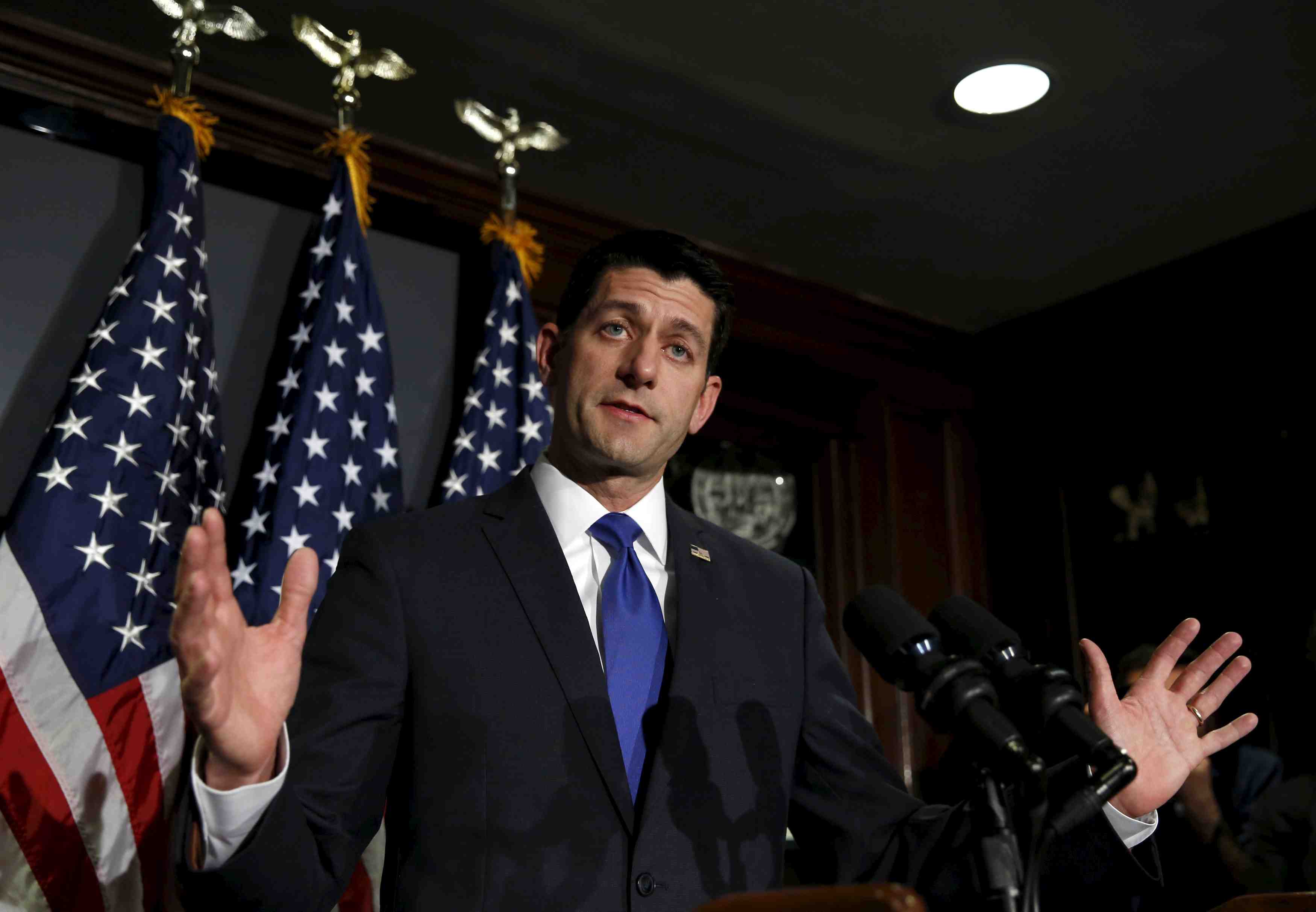Le republicain paul ryan ne veut pas etre candidat de recours