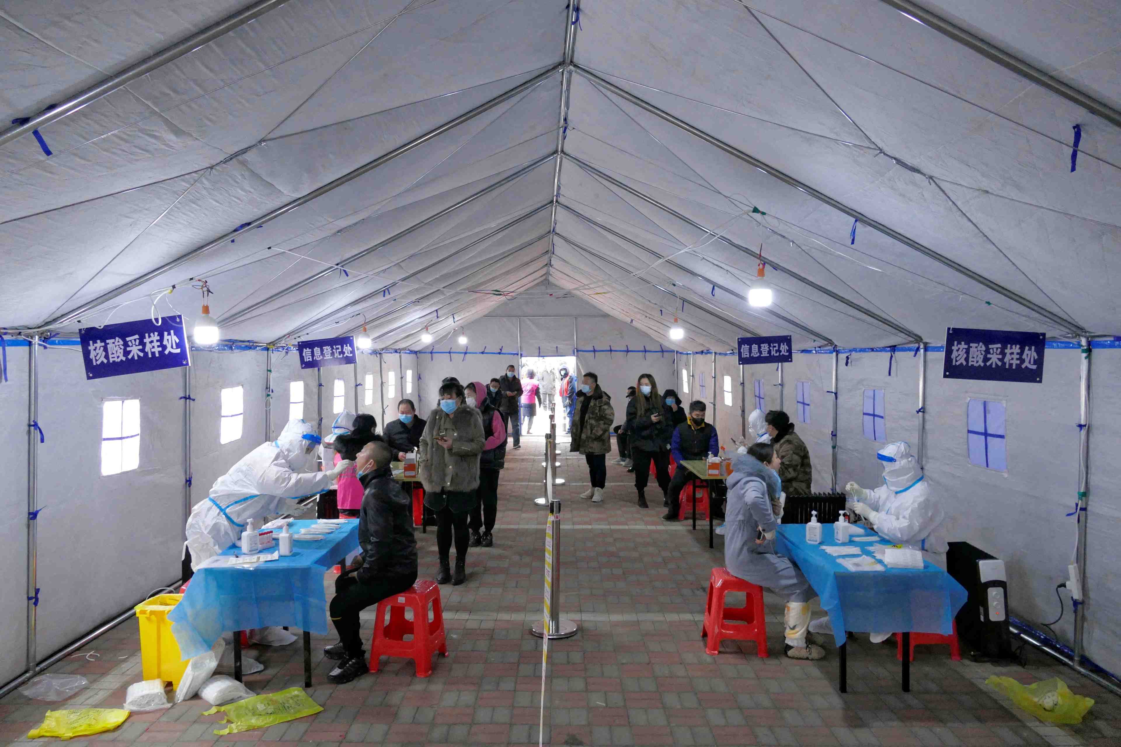 Chine: omicron continue de se propager, nouveaux cas a tianjin