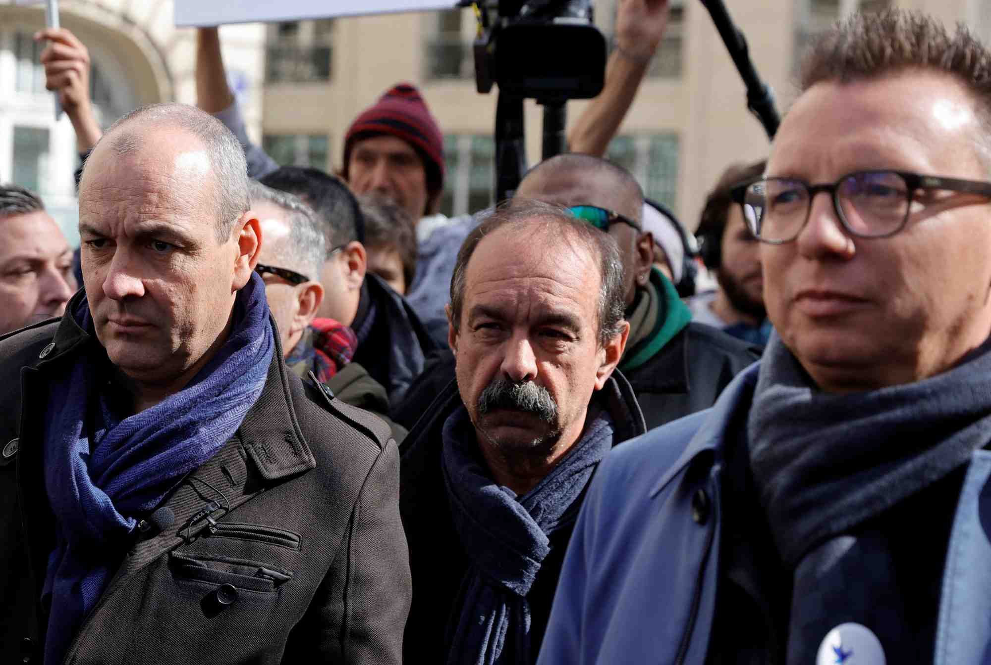Berger, Martinez, Chabanier, Assemblée Nationale, retraites, CFDT, CGT, CFTC