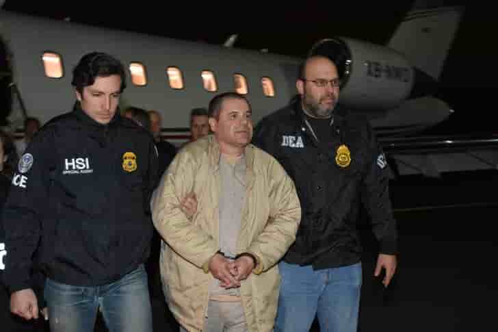 "el chapo" est arrive a ny