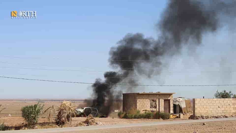Pretendue frappe turque sur hasakah