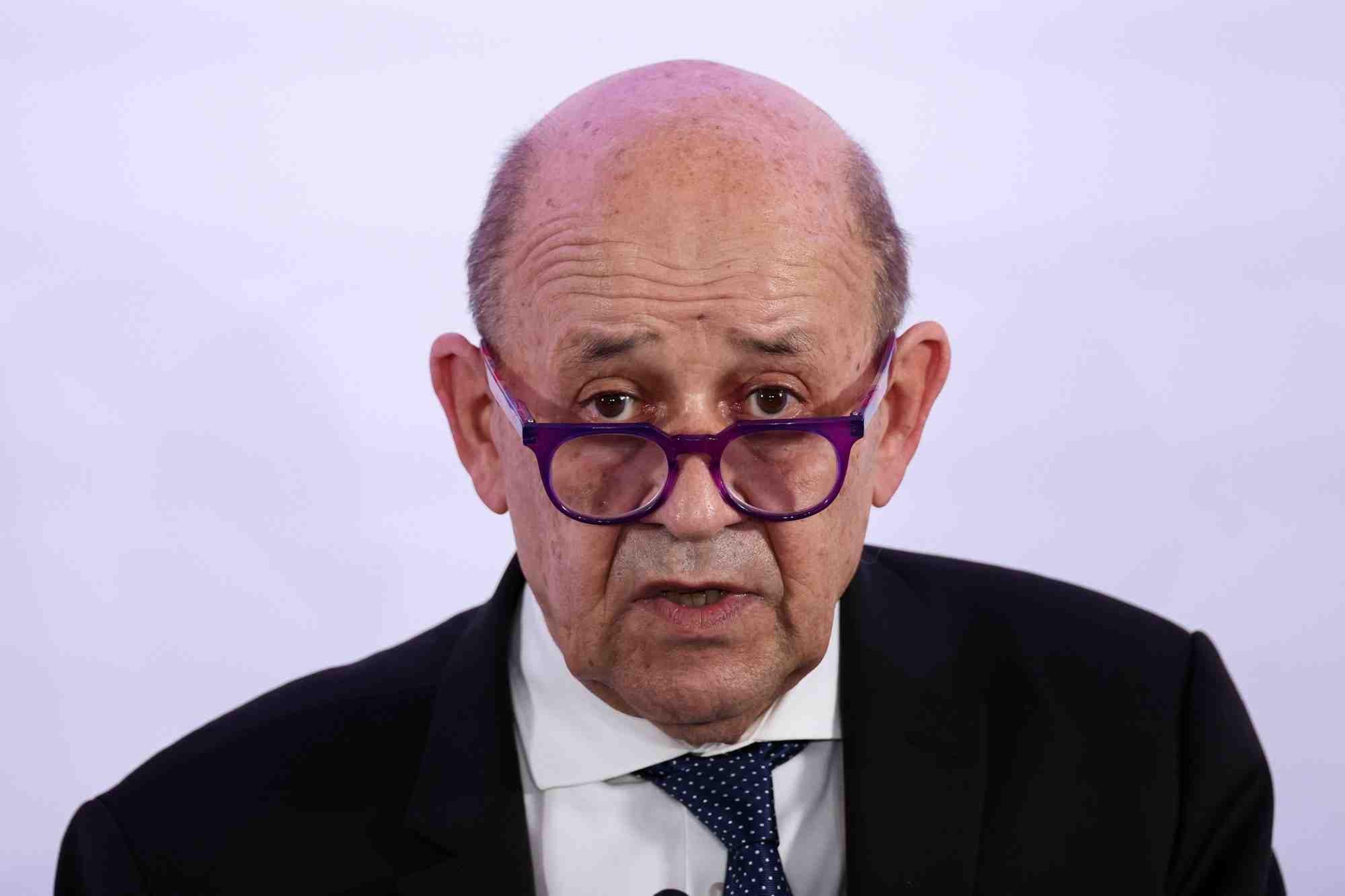 Le drian qualifie le bombardement a kramatorsk de "crime contre l'humanite"
