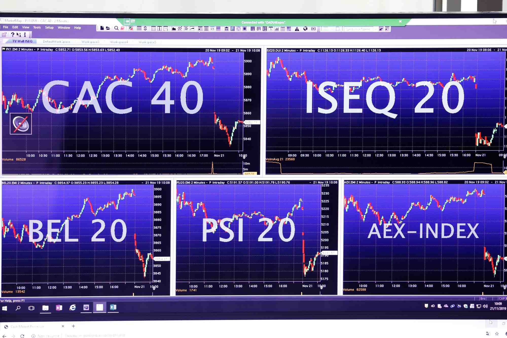 Les bourses europeennes attendues en hausse